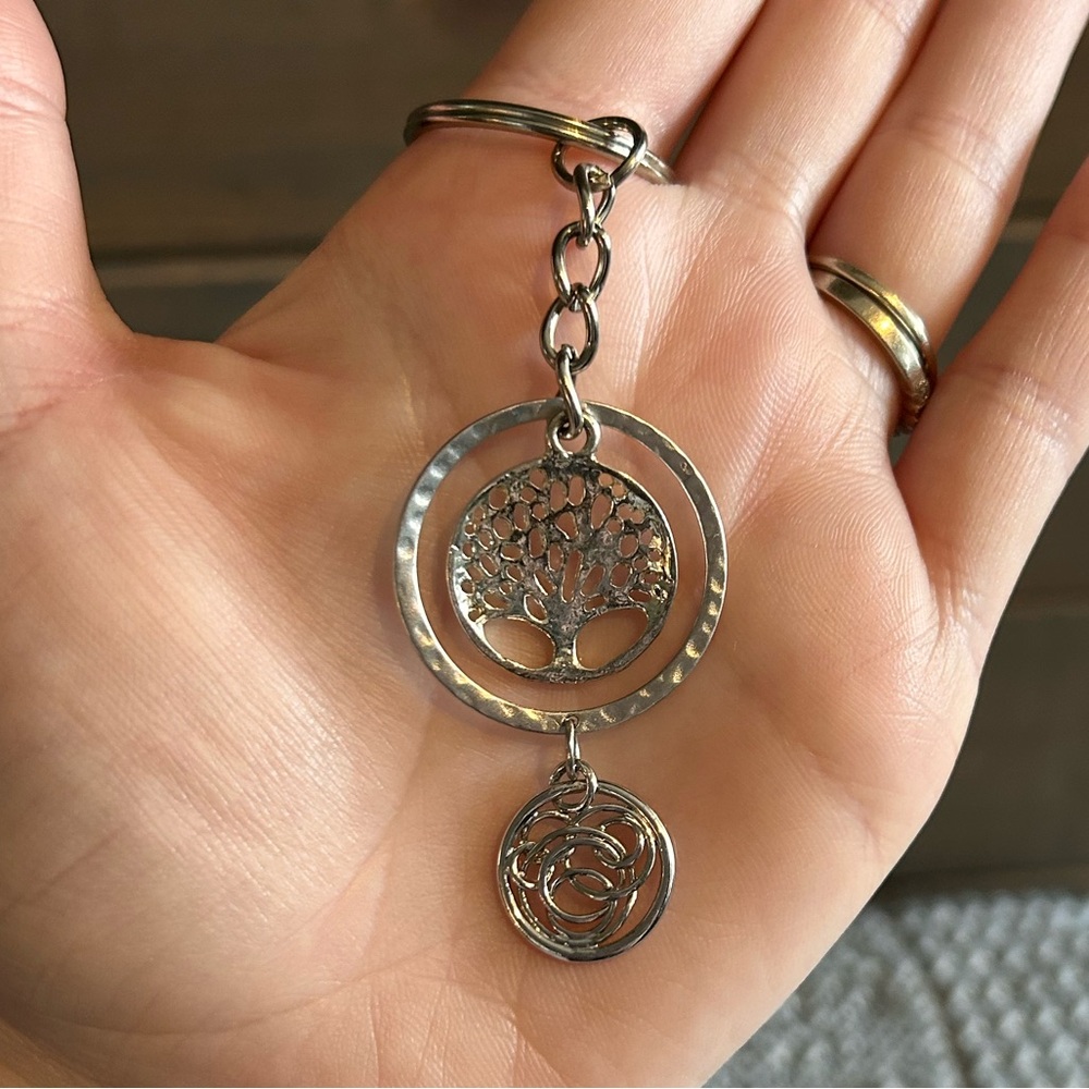 Handcrafted Tree Of Life Keychain - image 4